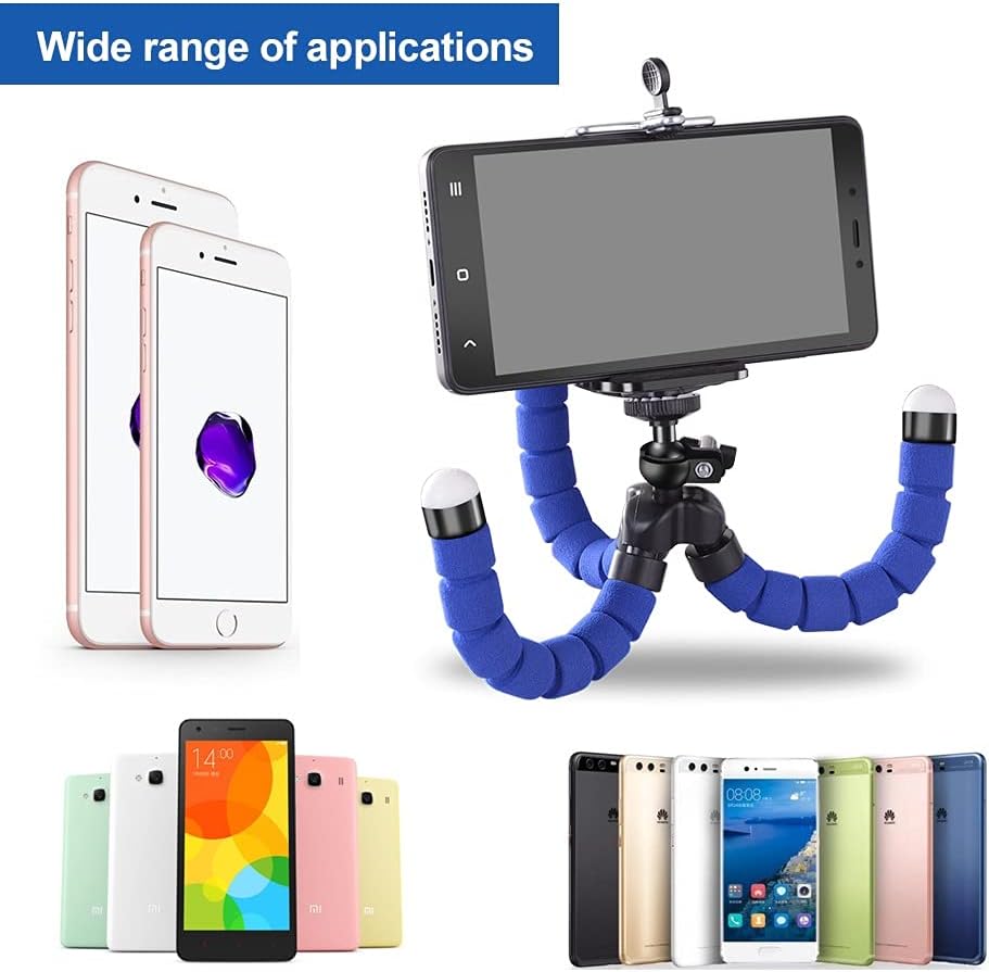 Flexible Tripod Phone Holder Sponge Octopus Mobile Stand Smartphone for Camera