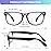Okany Blue Light Glasses for Kids 3 Pack Blue Light Blocking Glasses for Teen Boys Girls Age 3-10,Computer Screen Gaming TV Phone Glasses Anti Glare,UV & Eye Strain (Grey Black+Transparent+Leopard)