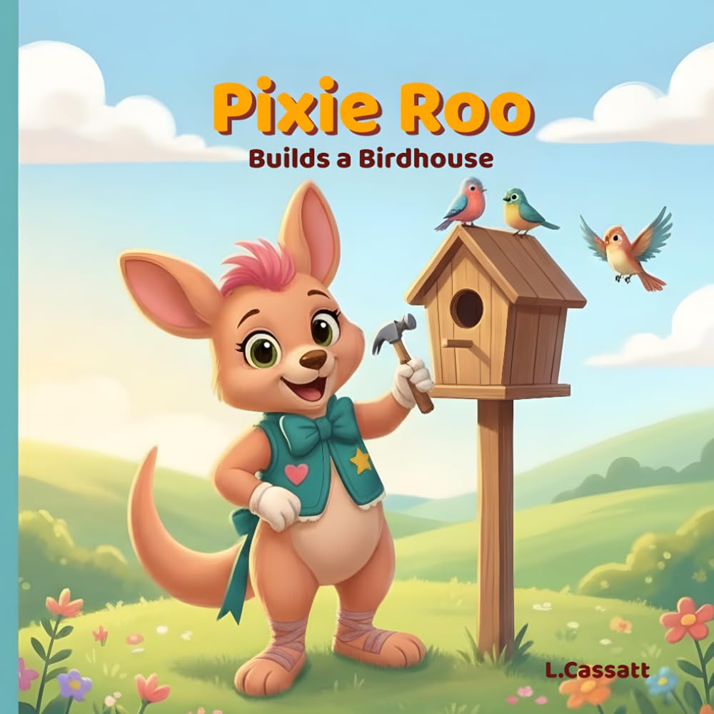 Pixie Roo: Builds A Birdhouse
