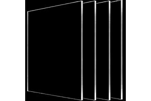 4 Pack 12 x 12 Inch Acrylic Sheets for Endless Creative Crafting