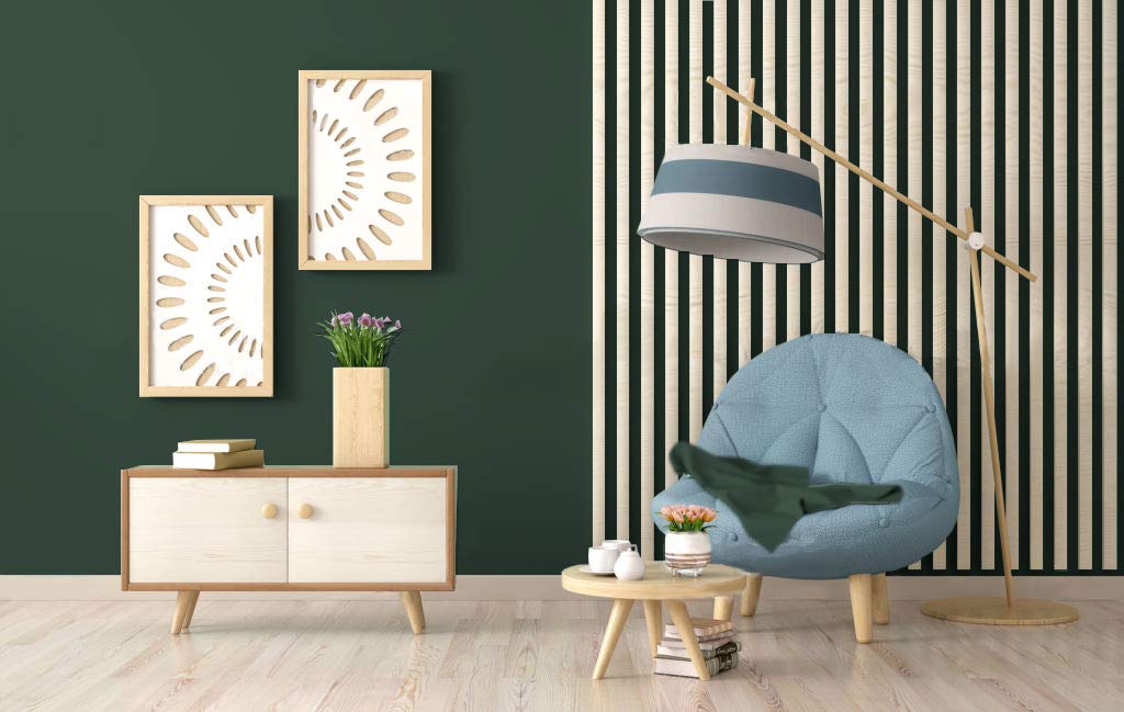TIXE Pittura Colorata per Interni – Finitura di Alta Qualità e Resistente per Pareti e Superfici, FOREST SHADE 8588-5 4 litri