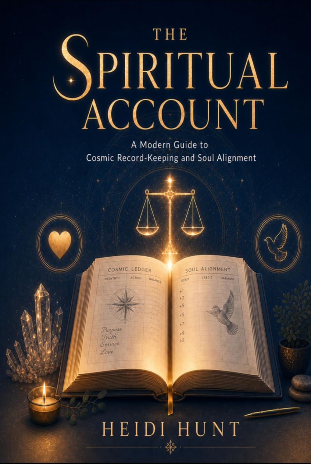 The Spiritual Account: A Modern Guide to Cosmic Record-Keeping and Soul Alignment (The Reality of Resonance Series by Heidi Hunt)