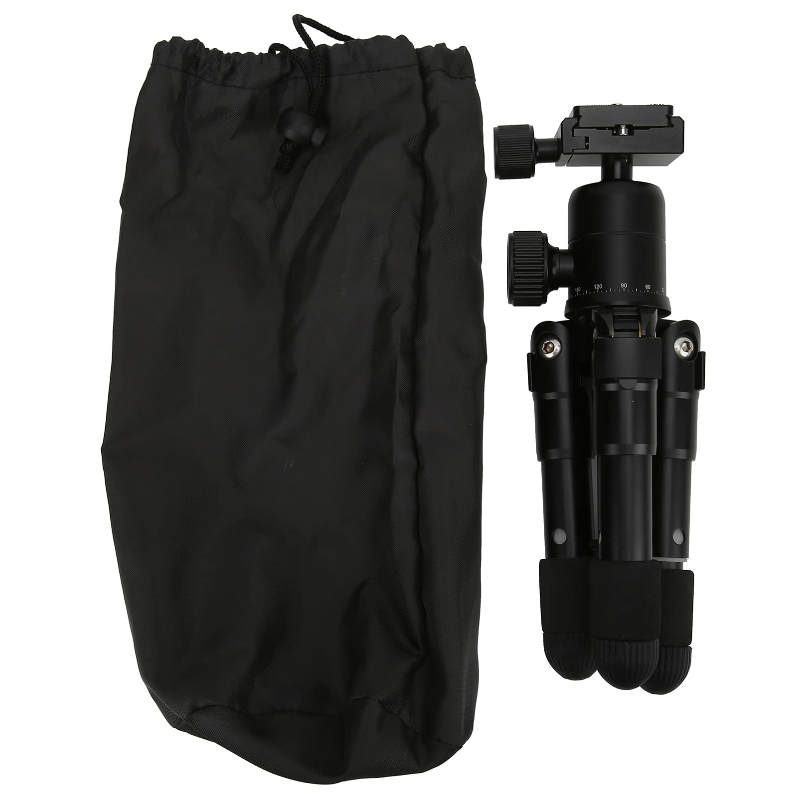 Micro treppiede portatile in lega di alluminio per fotocamera reflex a specchio Capacità di carico 1,7 libbre per fotografi principianti