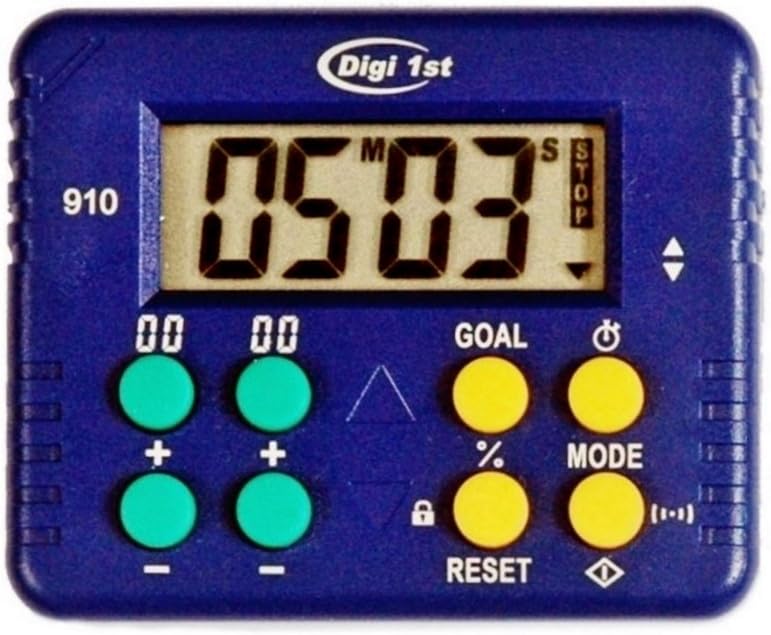 Digi 1st T-910 99 Minute Desk Count Up and Countdown Timer