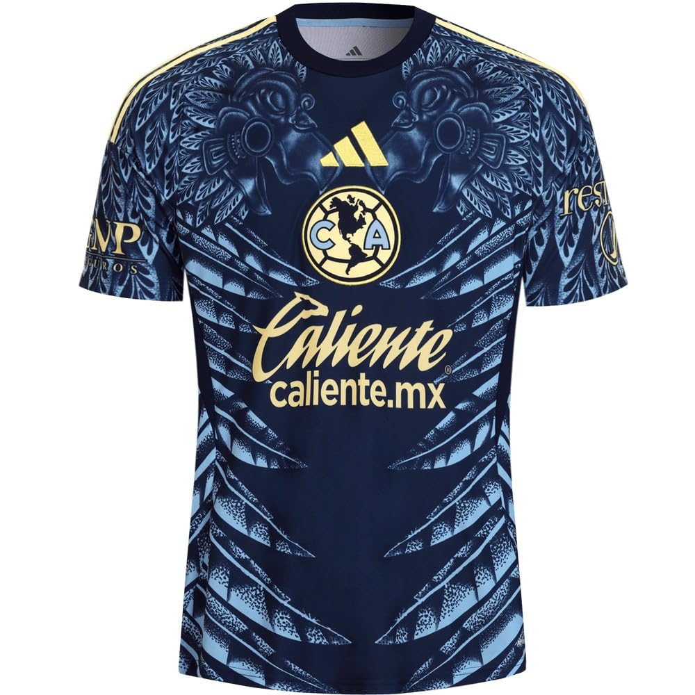 Adidas Men's Blue Club América Away Stadium Soccer Jersey 25/26, Large