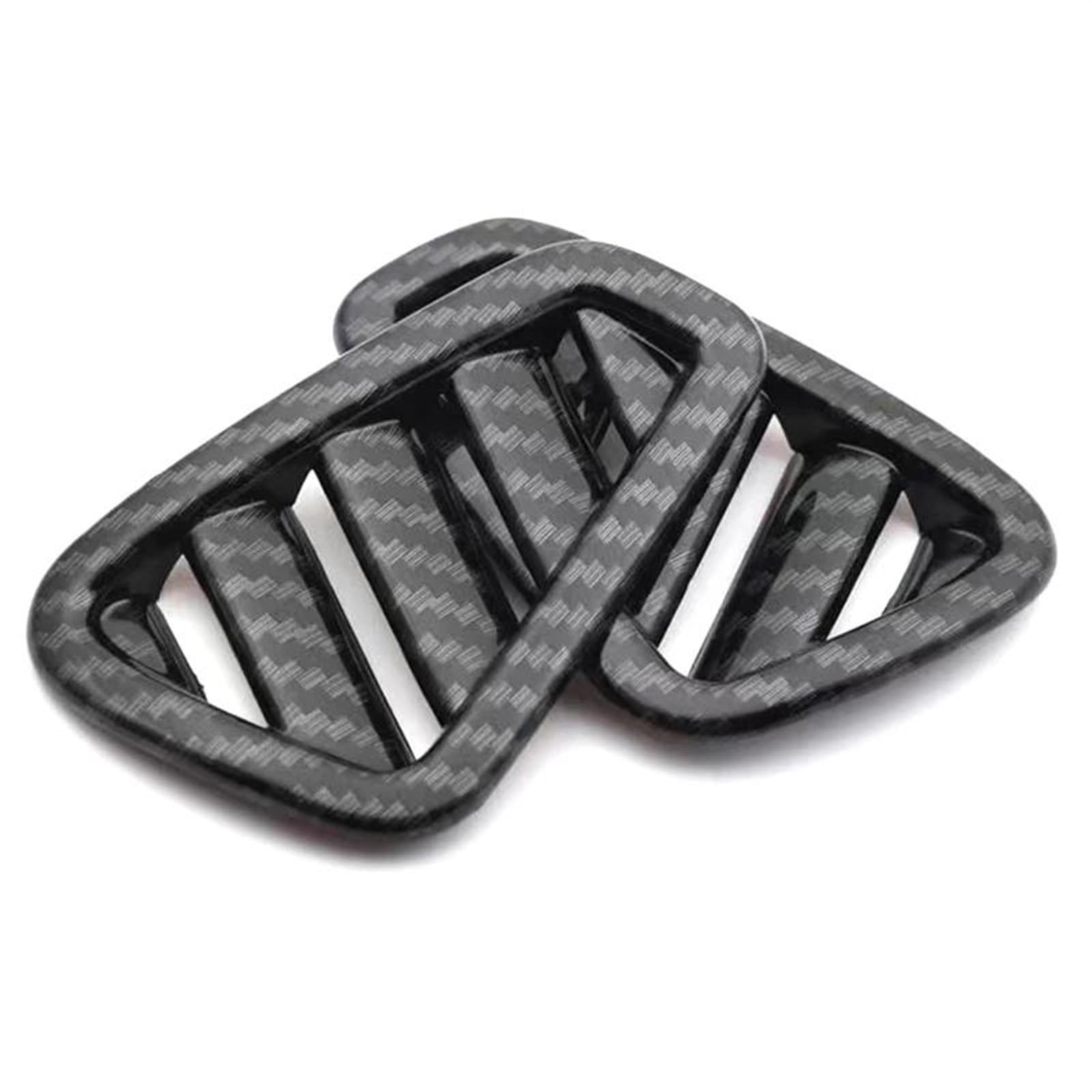 Car Interior Stickers for Benz for A Class W177 V177 Sedan for CLA C118 CLA45 A35 for 4MATIC for AMG Car Air Vent Trim Cover Outlet Decorative Stickers(Black)