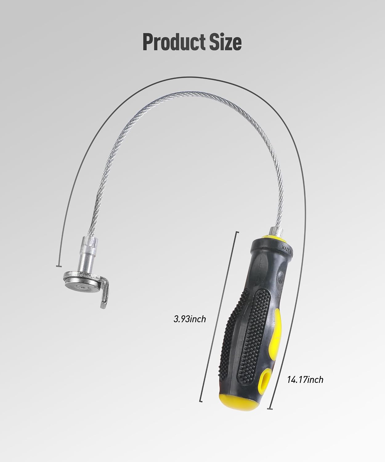 Oil Drain Plug Remover Tool,Car Accessories Magnetic Anti Scald Sump Plug Removal Tool,Automotive Tools,compatible with most Types of Automotive Oil Drain,Suitable for Professional Repairers image 5