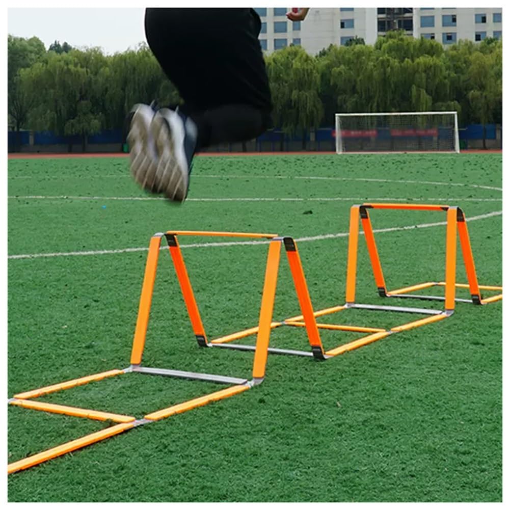 exproyzk 5M Foldable Speed/Agility Training Set with 11 Rungs
