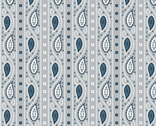 Image of Tundwal's Printed Cotton Reversible Dohar /AC Blanket for Single Bed |All Weather Light Weight | Rajasthani Printed Floral Design | Pack of 1-Leafs Grey
