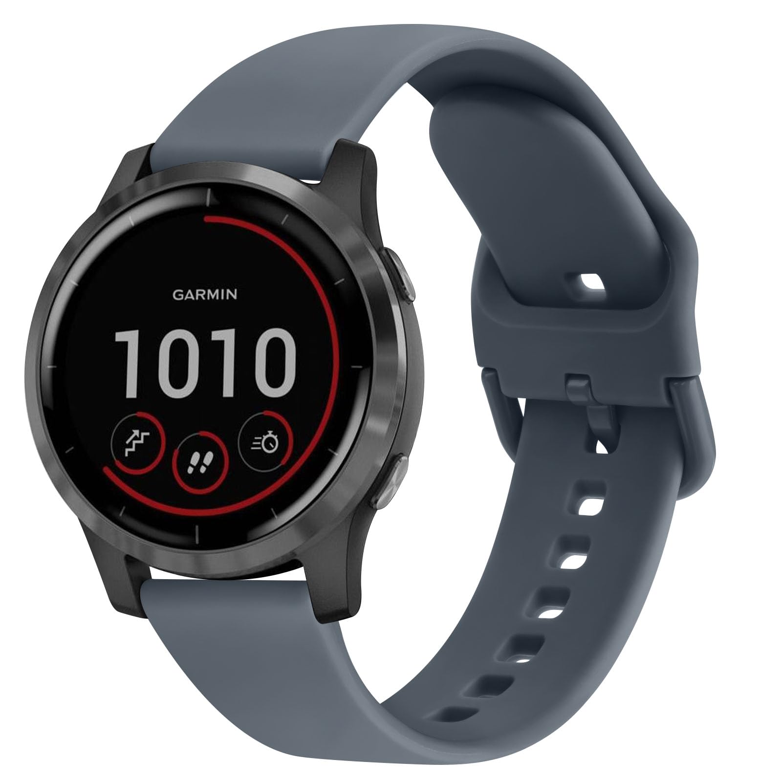 Wizvv Armband 22mm Leopardenmuster - Für Garmin Vivoactive 4/Venu 3