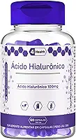 Ácido Hialurônico 100mg 60 Capsulas 4 Health