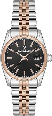 Daniel Klein, Watch for Women, Silver Watch for Women - Multicolor Watches for Women, Stylish Watch for Ladies, Analog Display Wrist Watch
