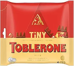 MINI TOBLERONE CHOCOLATE AO LEITE NOUGAT MEL AMÊNDOAS 200G