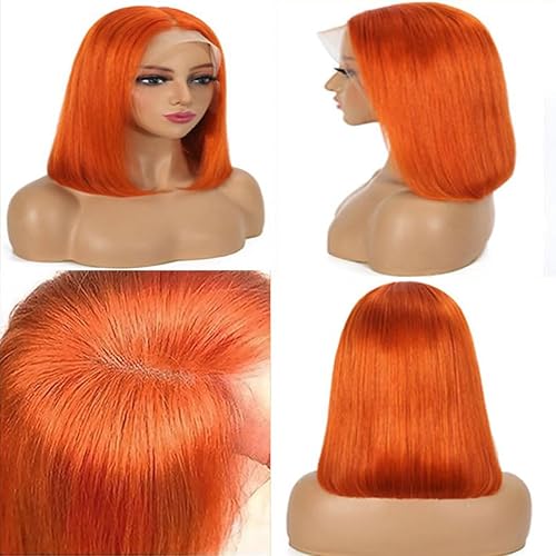 Miniatura 3 de Pelucas de cabello humano rojo 99J borgoña con encaje frontal, peluca de encaje frontal de 13 x 4 para mujeres negras, sin pegamento, peluca corta