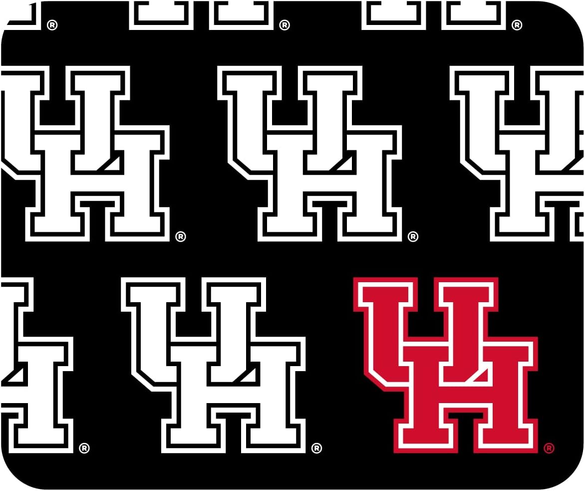 OTM Essentials University of Houston Standard Fabric Mouse Pad, Desk Accessories, Standard Fabric Gaming Mouse Pad, Mascot Repeat V1