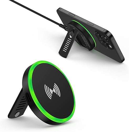 Miniatura 1 de Cargador inalámbrico Samsung Android almohadilla de carga rápida para Samsung Galaxy S25 UltraS25 EdgeS25S25+ S24 S23 S22 S21 S20,15W Magsafe