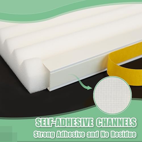 Miniatura 3 de Paneles aislantes de espuma para aire acondicionado de ventana, cubierta interior de unidad de aire acondicionado para ventana para verano e