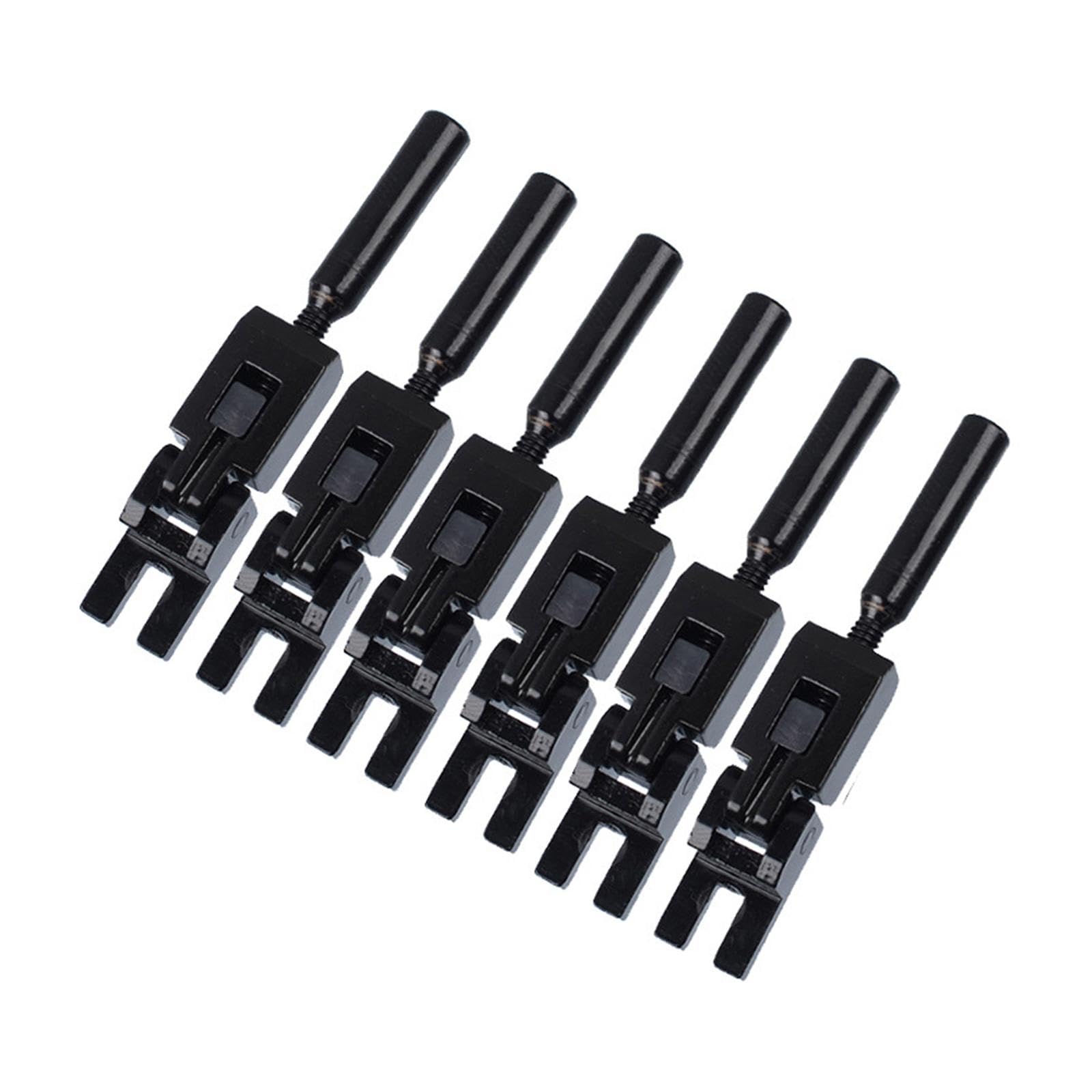 CALANDIS 6 Pieces Roller Bridge Tremolo Saddles Hardware Solid Metal For Diy Projects Black | Saddles | Guitar Parts | Parts & Accessories-image-34