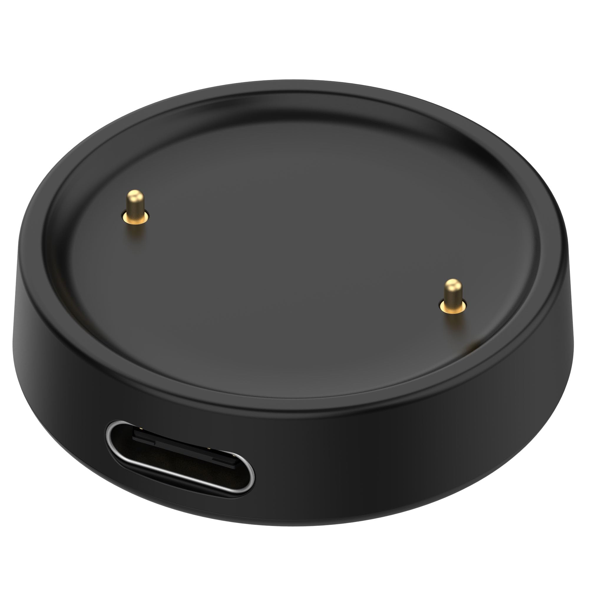 Kabel do ładowania USB 2 w 1, kompatybilny z ładowarką Amazfit Active 2, 100 cm, adapter typu C, złącze konwertera zegarka, czarny