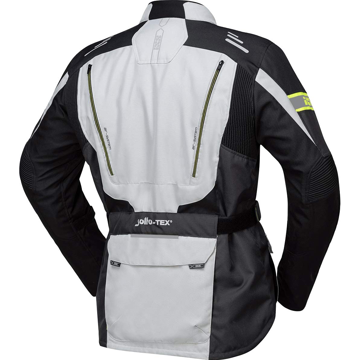 IXS Lorin-ST Giacca tessile moto, grigio chiaro/nero, M