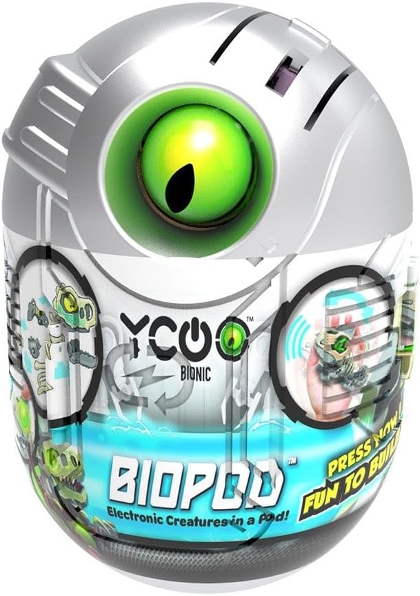 YCOO - Biopod - Buildable Electronic Creature with Light and Sound, Multi (ID58056)