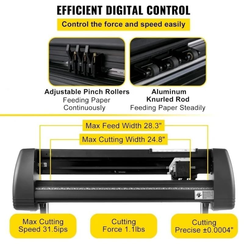 Image of MY PRINT | 24 INCH Mobile Skin Cutting Machine with Software | Radium STICKER CUTTING | Number Plate | Vinyl Cutting | Customise Work For Business Products | With STAND & Installation Guide