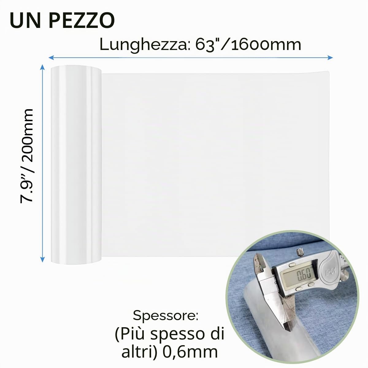 Protezione Antigraffio per Porta - Protegge Mobili e Pareti Con Copertura Trasparente di Alta Qualità, Resistente ai Graffi, Grande Protezione in Vinile
