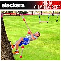 Amazon.com: b4Adventure NinjaLine Ninja Climbing Rope with Foot Holds ...