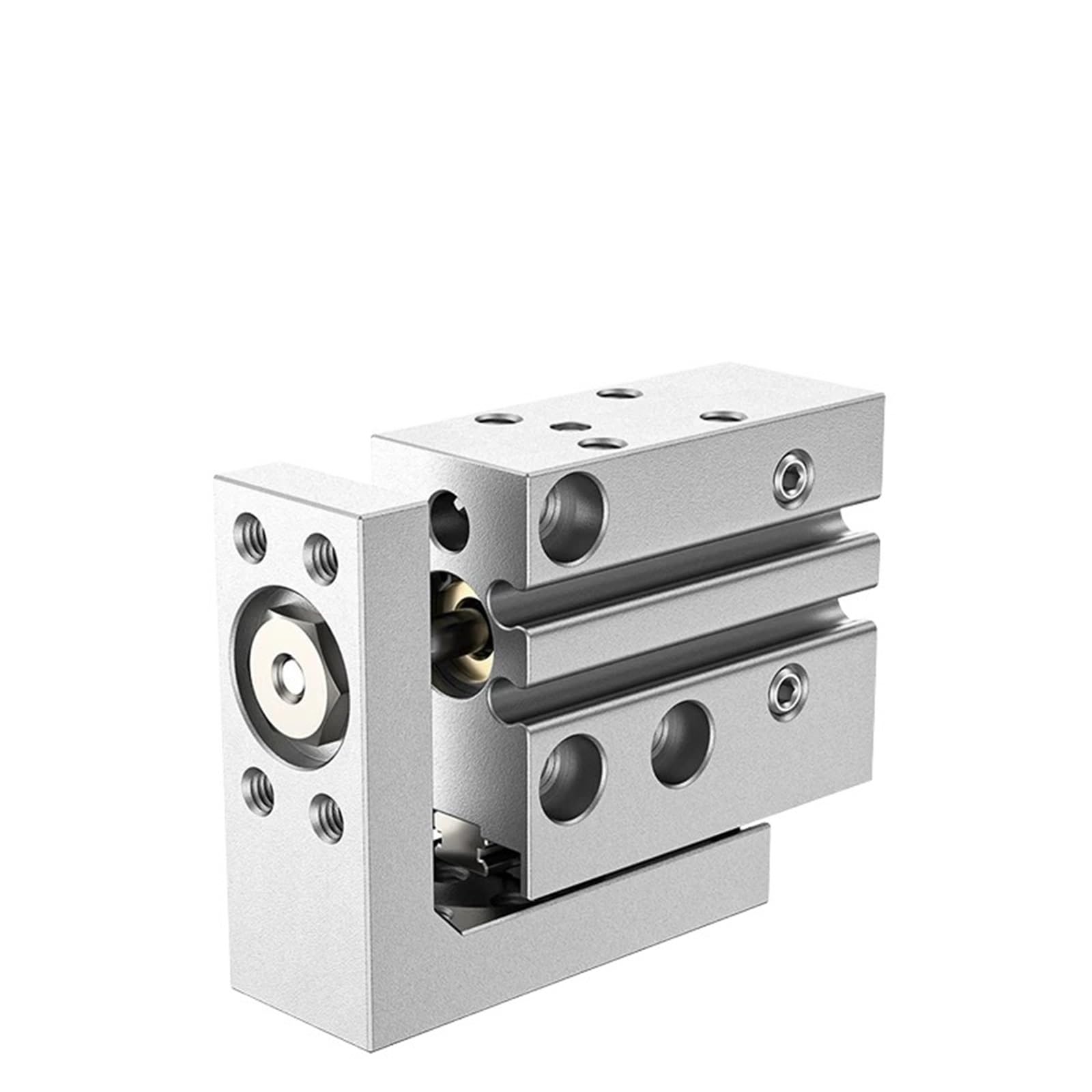 Vérin de rail de précision pneumatique MXH pour éliminer le jeu mécanique de vos glissières