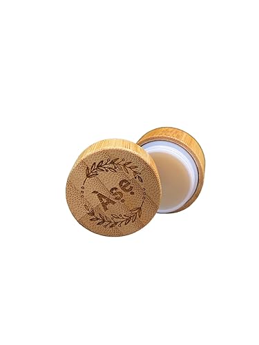 Miniatura 1 de Bálsamo labial para hombres y mujeres, 100% natural e hidratante, humedad durante todo el día para labios secos y agrietados (frasco, 0.34 onzas)