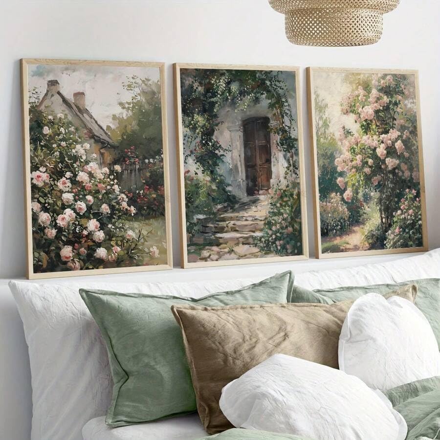 Impression d'art mural neutre premium sur toile tendue pour décoration raffinée