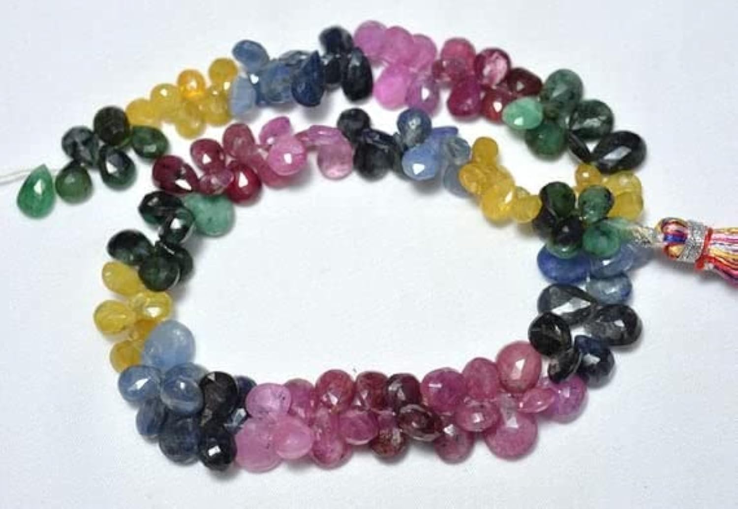 Perles de saphir naturel pour créer vos bijoux bohèmes chics et colliers d'été