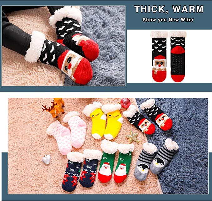 Image of El Regalo Unisex Kids Modern Fleece Socks