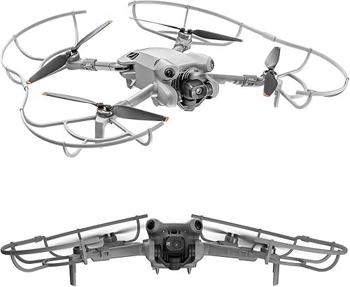 Protector de hélice compatible con DJI Mini 4 Pro Drone de liberación rápida protectores de cuchilla de hélice funda protectora anticolisión para