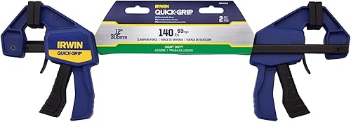 Vista 6 de Irwin Industrial Tool 54122 Mini abrazadera de barra, 12 pulgadas, 2-pk.