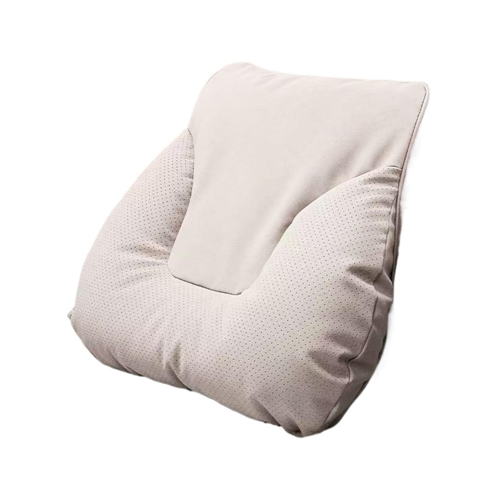 KAUWYEHD Car Seat Accessories Fit For Leapmotor C01/B10/C11/C16/T03/C10 Headrest Neck Pillow Lumbar Support Car Pillows(Beige 1pcs B)