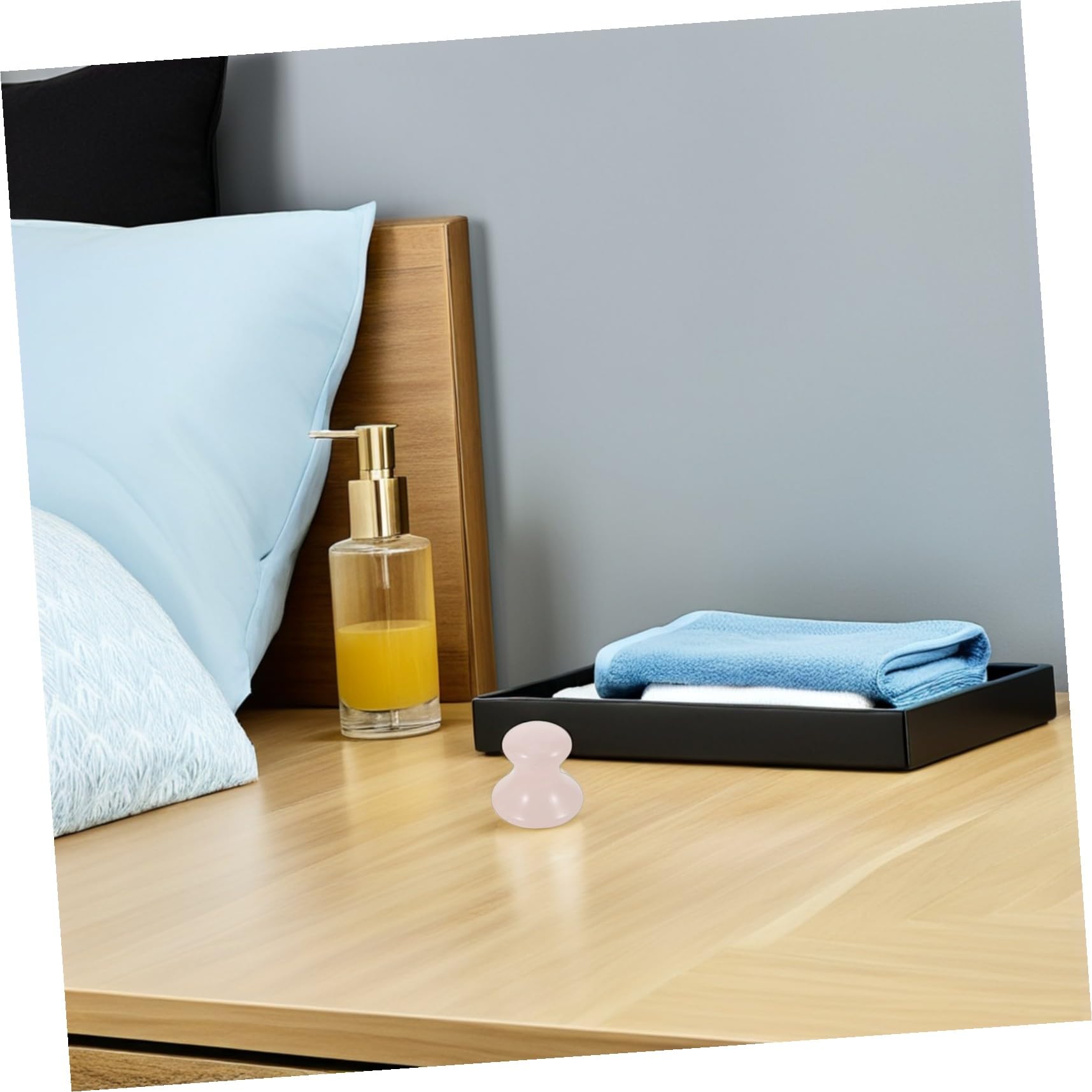 ibasenice 3 Piezas Tablero de Jade Gua Sha de Unidades Masajeador Facial de Forma de Hongo Herramienta de Masaje Facial Gua Sha Casa