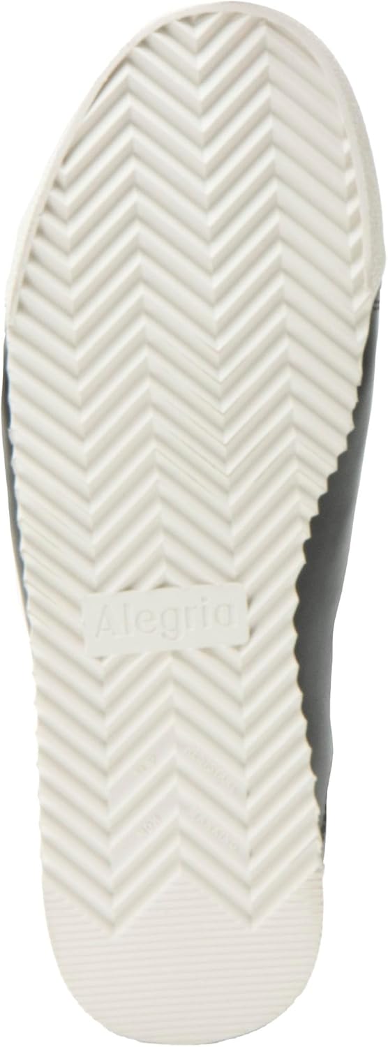 Alegria Women's Reah Slim Outsole Leather Fashion Sneaker Slip On