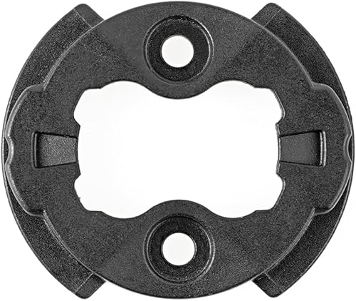 Pieza de repuesto de aleación de placa adaptadora de montaje para computadora de bicicleta GPS compatible con modelo GM Edge 1050