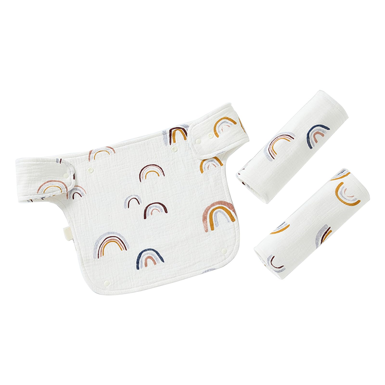 Newwyt Baby Waist Stool Drool Bib SoftCotton Teething Pad Newborn Infants Saliva Towel Multifunction Baby Carrier Baby Strap Cotton