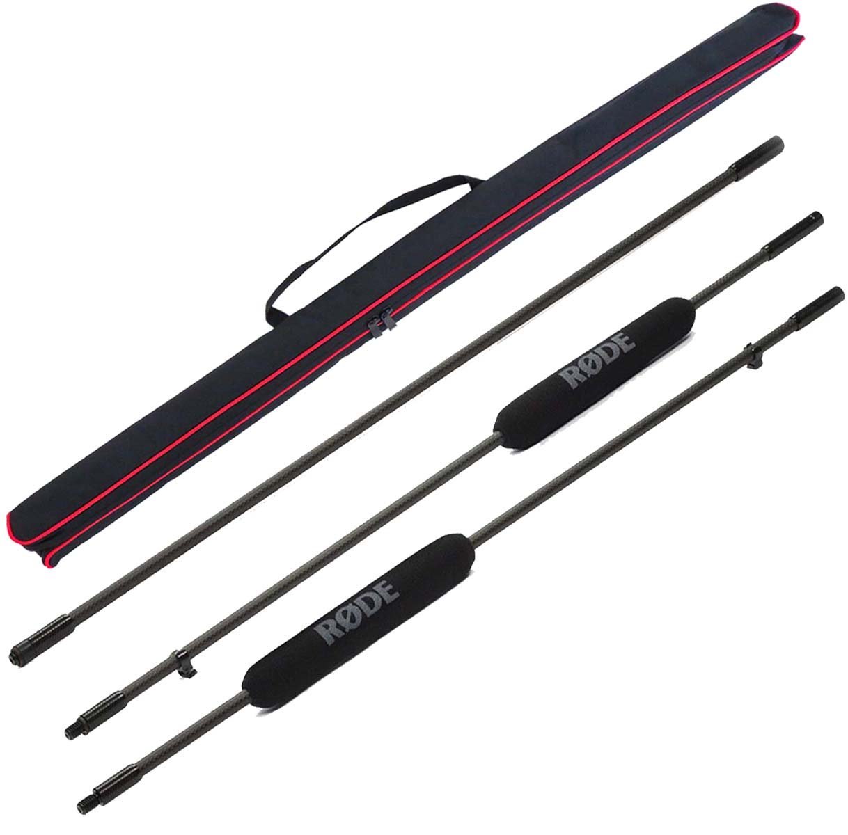 Perche Boom Rode 3m Avec Support Anti-Choc Keepdrum PCMH1 - Microphone Télescopique Aluminium Pour Audio