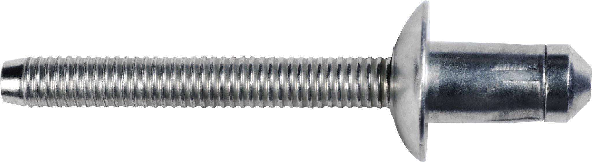 Auveco # 22067 Fits Ford Specialty Rivet, All Steel, Zinc And Clear Trivalent W707638-S900C. Qty 10.