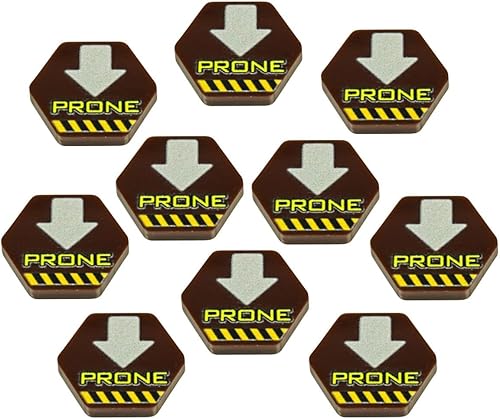 Miniatura 7 de LITKO Fichas de maniobras de combate Mecha  Fichas a todo color  Compatible con BattleTech, BattleForce y Alpha Strike (posición de quieta)