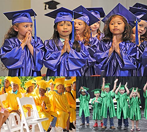 Tnghui Preschool And Kindergarten Shiny Graduation Gown Only Kids Choir Robe For Church4