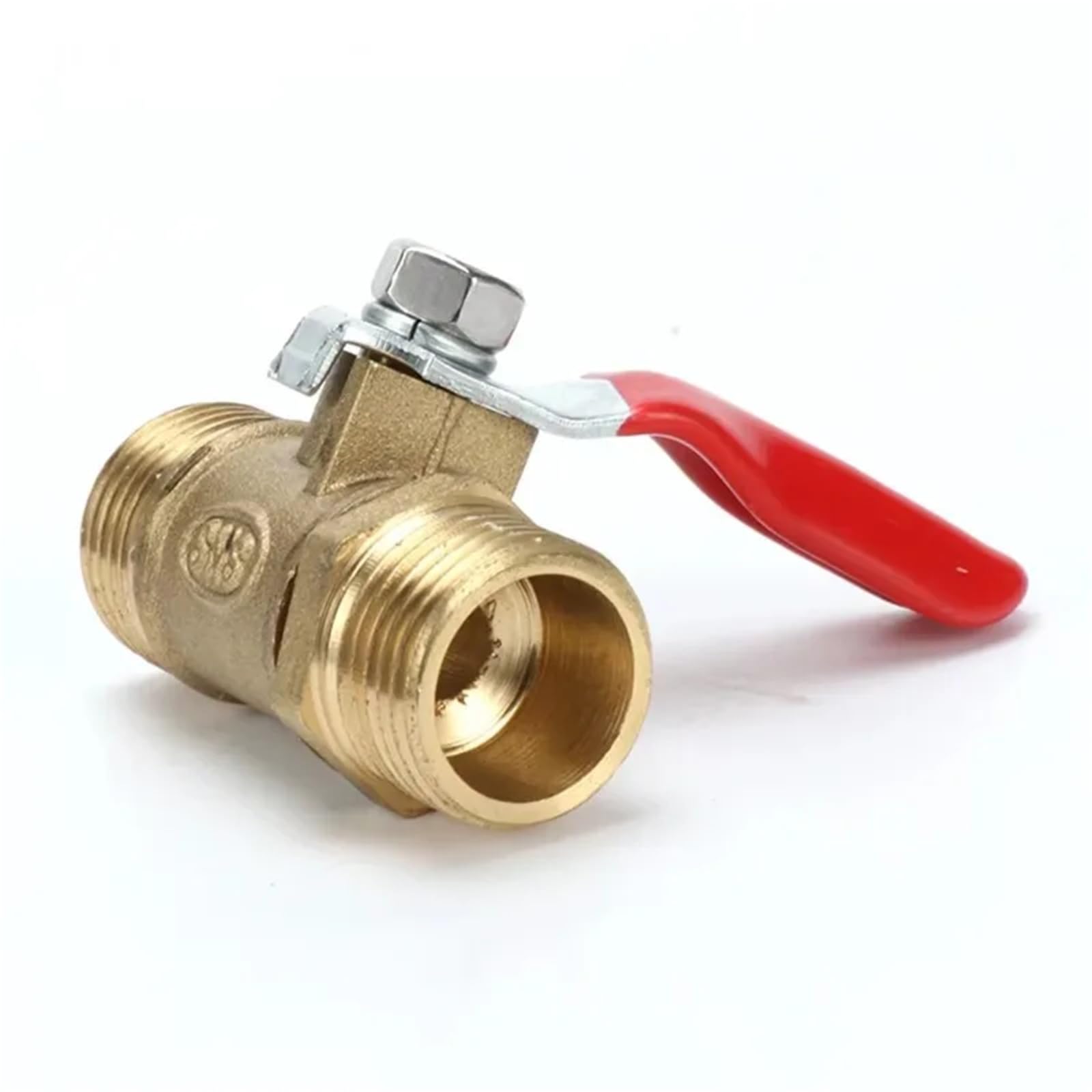 Robinet à boisseau sphérique fileté 1/4 raccord laiton et adaptateur cuivre