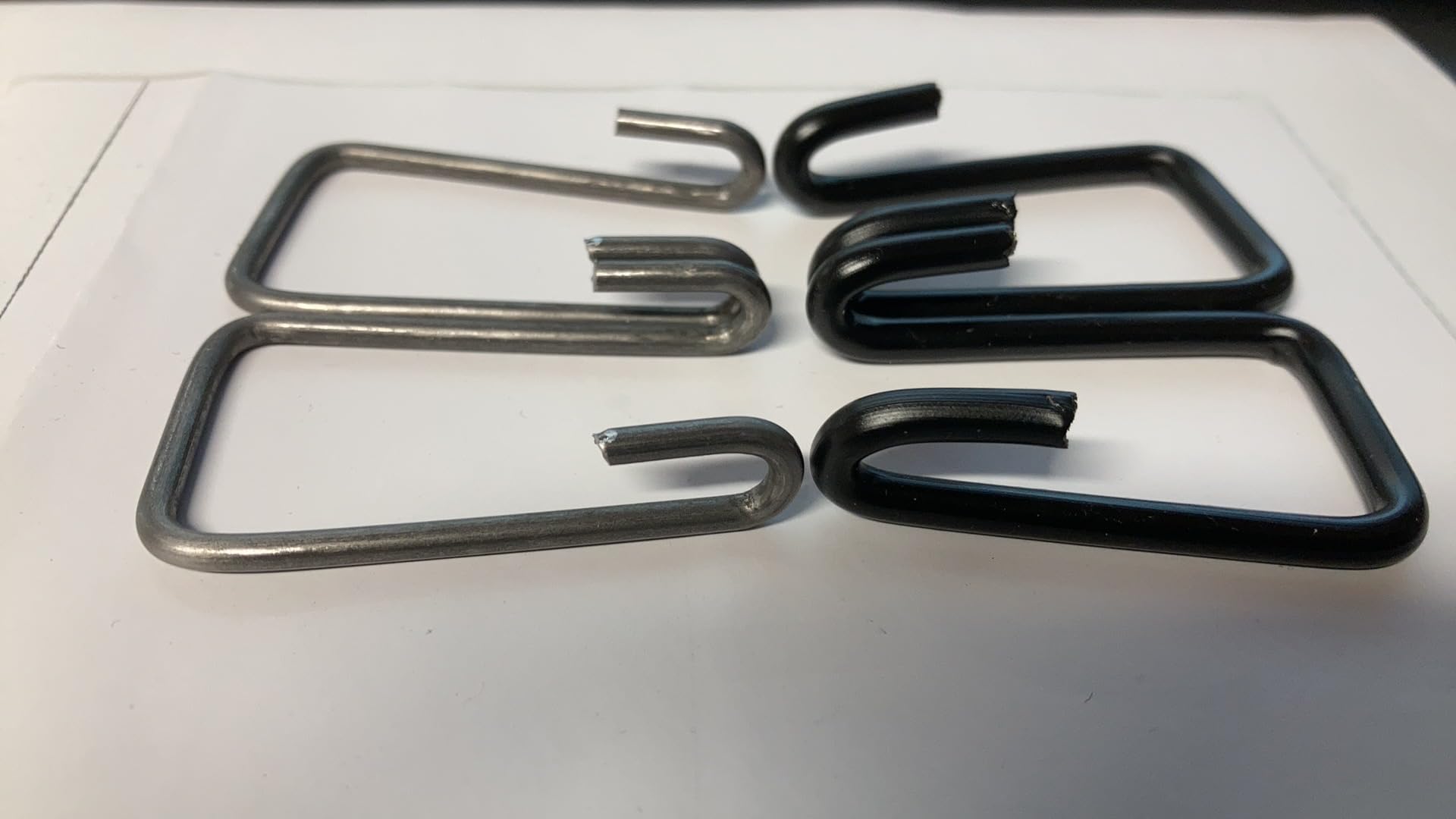 Galaxy Supply Inc. Sofa Zig Zag Spring Hook, Full Plastic Covered Soundless Style, Link Connector Work with Zig Zag Springs. 20 Pcs/Bags