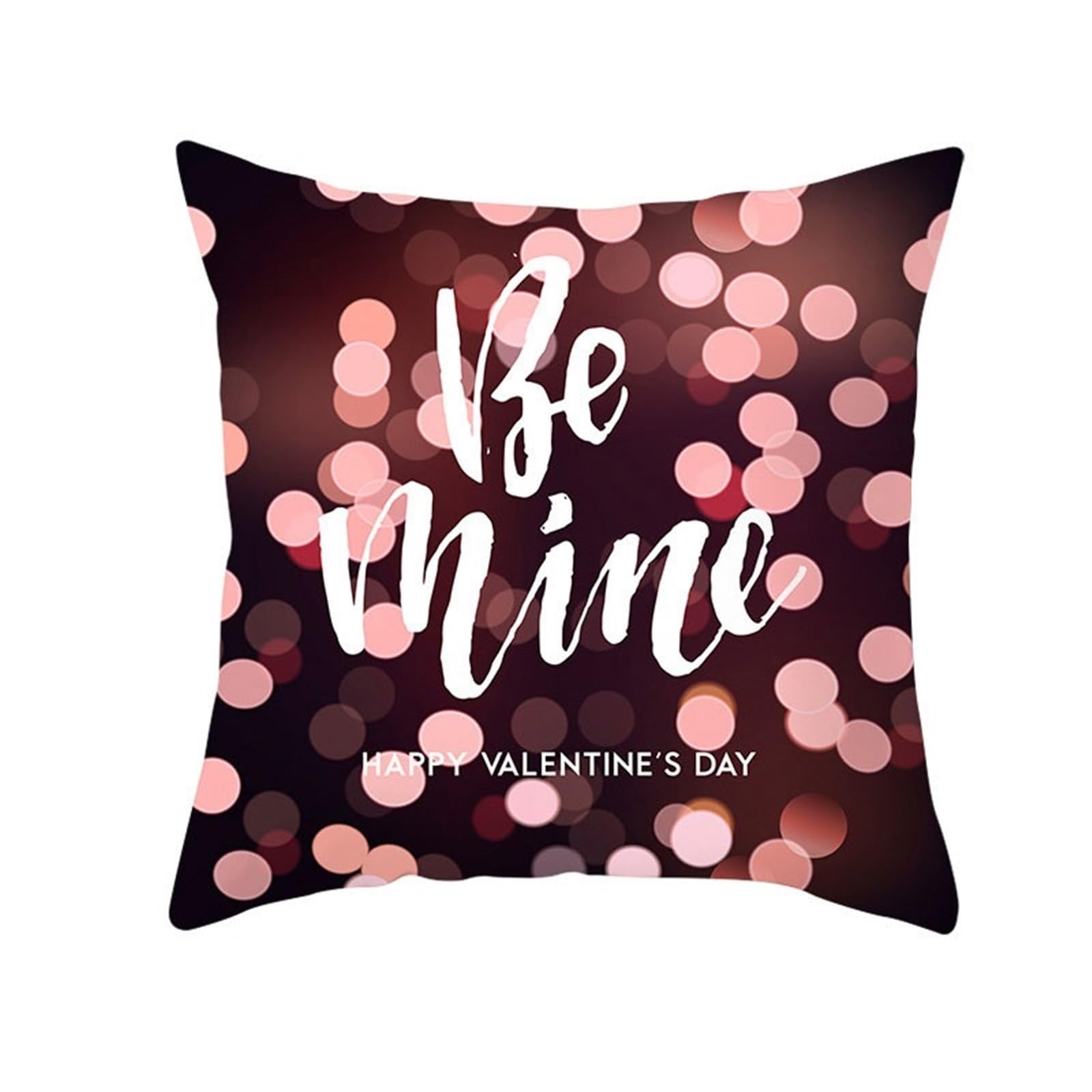 Taie d'oreiller pour couple et housse de coussin pour canapé rouge