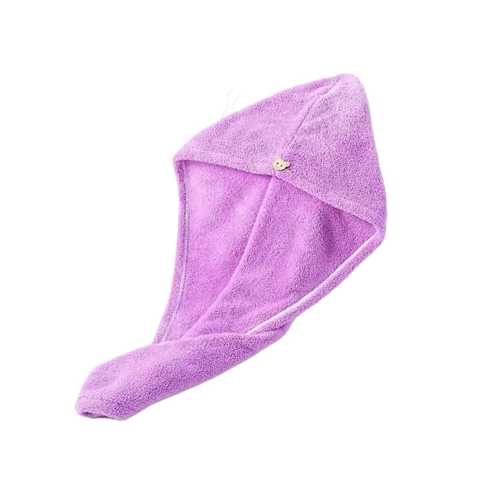 NDLHXKFRP Hair Drying Turban Towel 4pcs Women