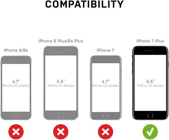 LifeProof Lifeproof FRE SERIES Waterproof Case for iPhone 7 PLUS (ONLY) - Retail Packaging - SECOND WIND (DARK GREY/SLATE GREY/LIME)