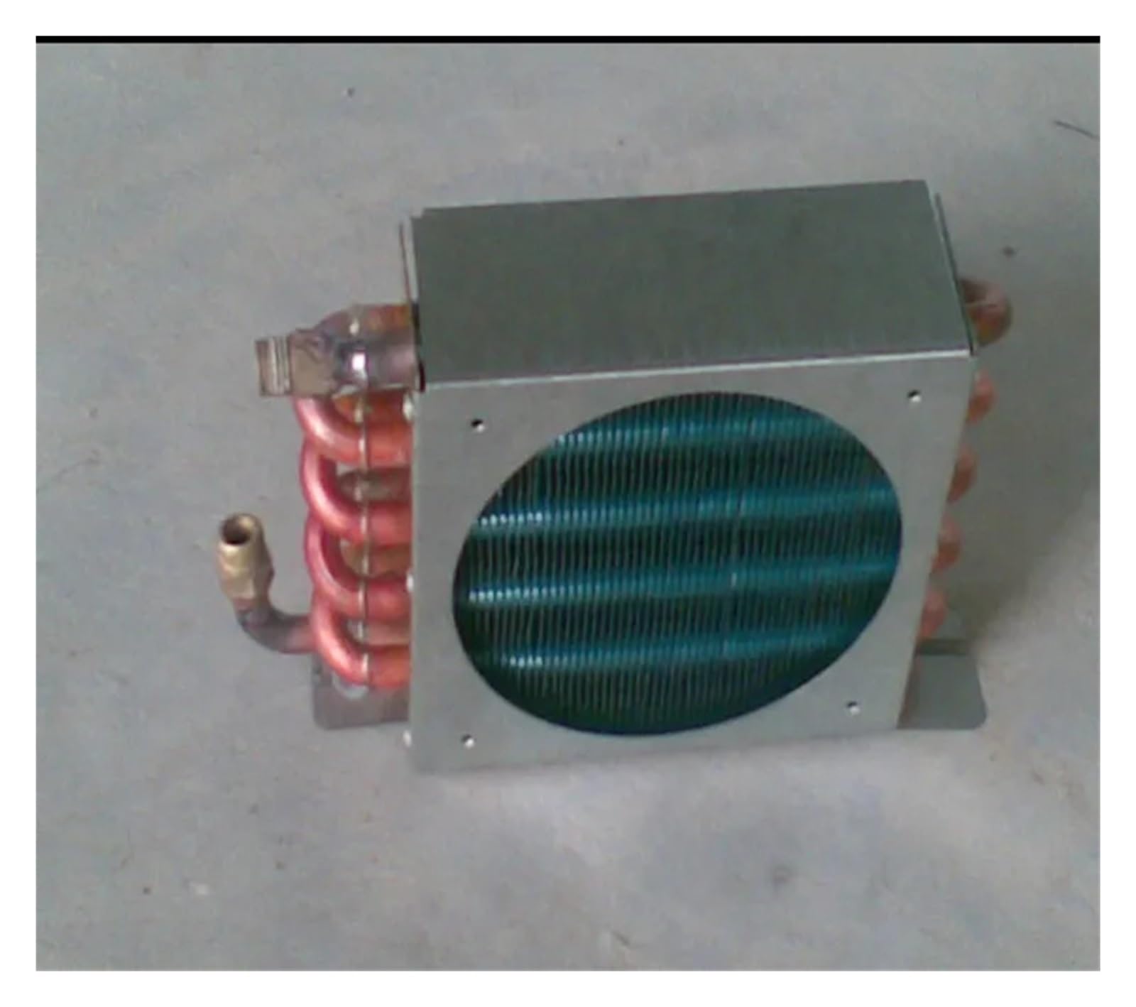 Radiador de calor del evaporador del condensador del refrigerador